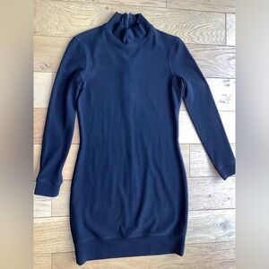 The Row Black Turtleneck mini Dress